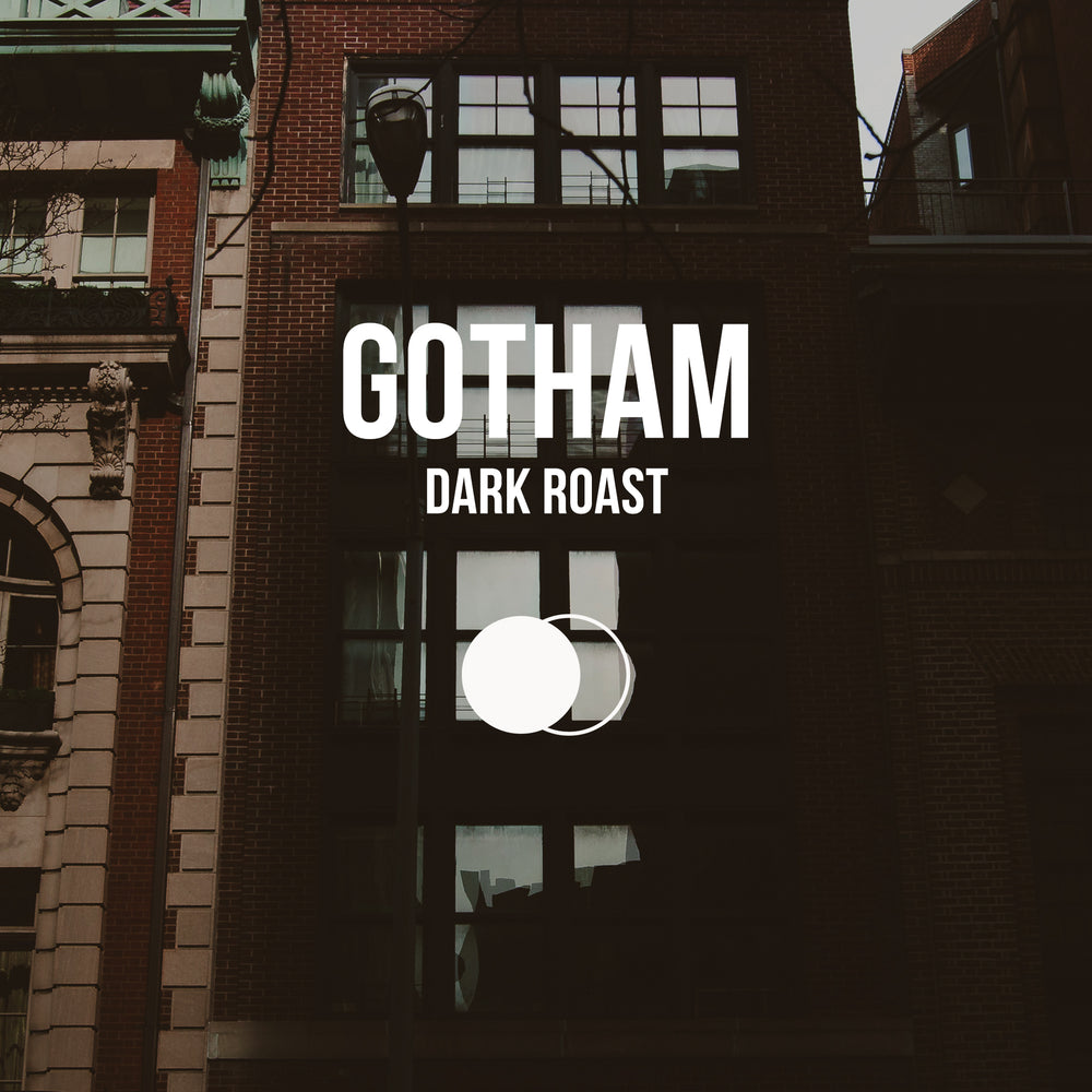 Gotham | Dark Roast <br> 3 BAGS / MONTHLY / 3 MONTHS Title Card