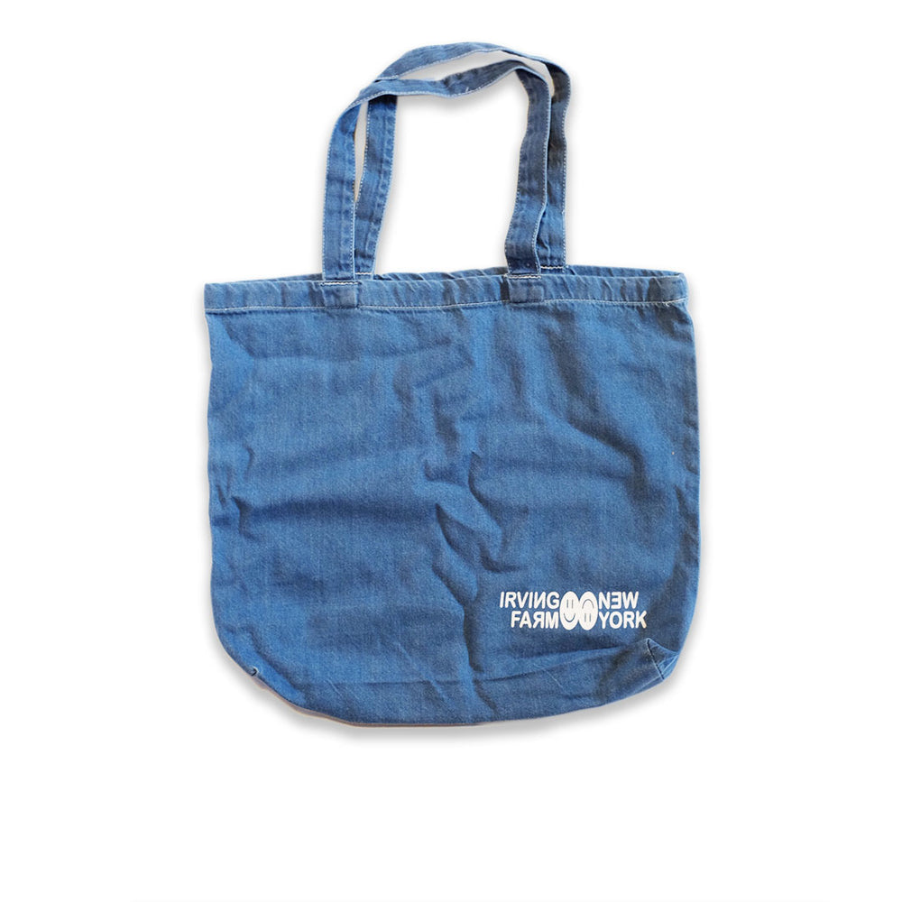 Smile Denim Tote