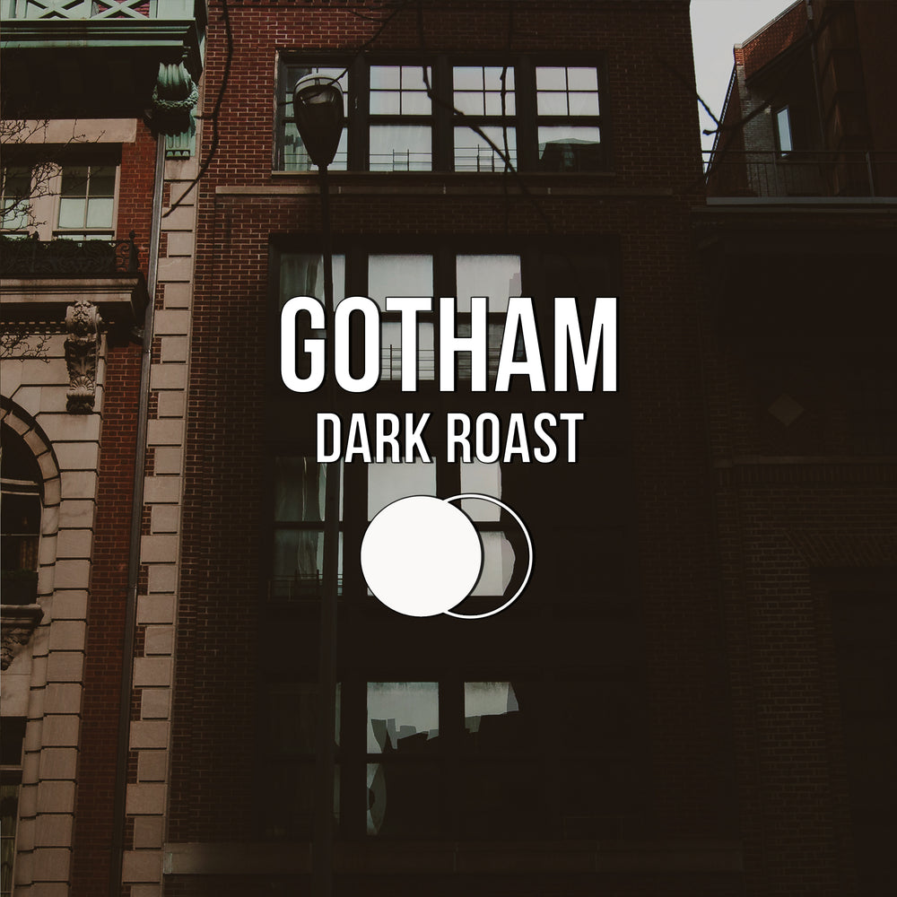 Gotham Dark Roast Title Card