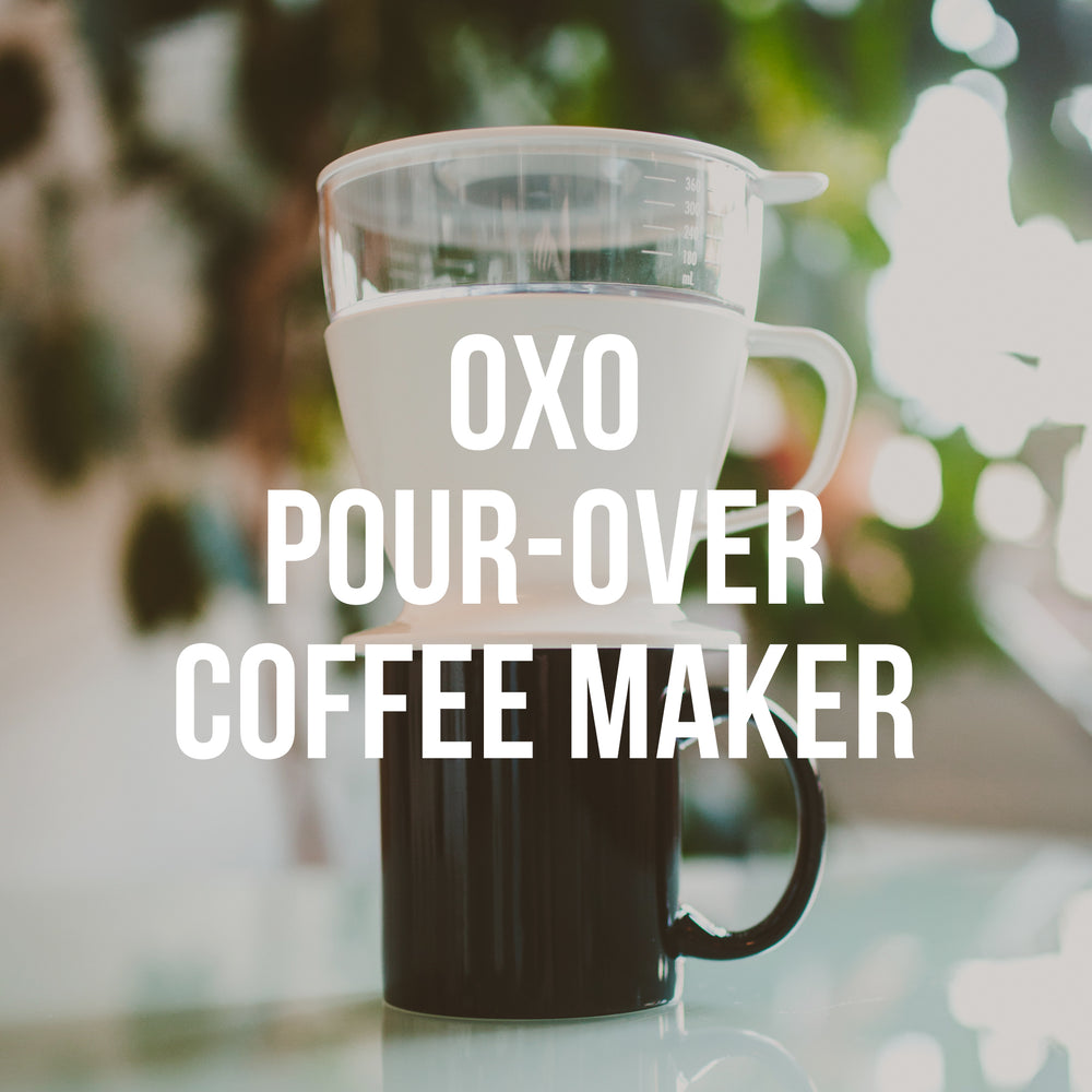 OXO Pour-Over Coffee Maker with Water Tank Title Card