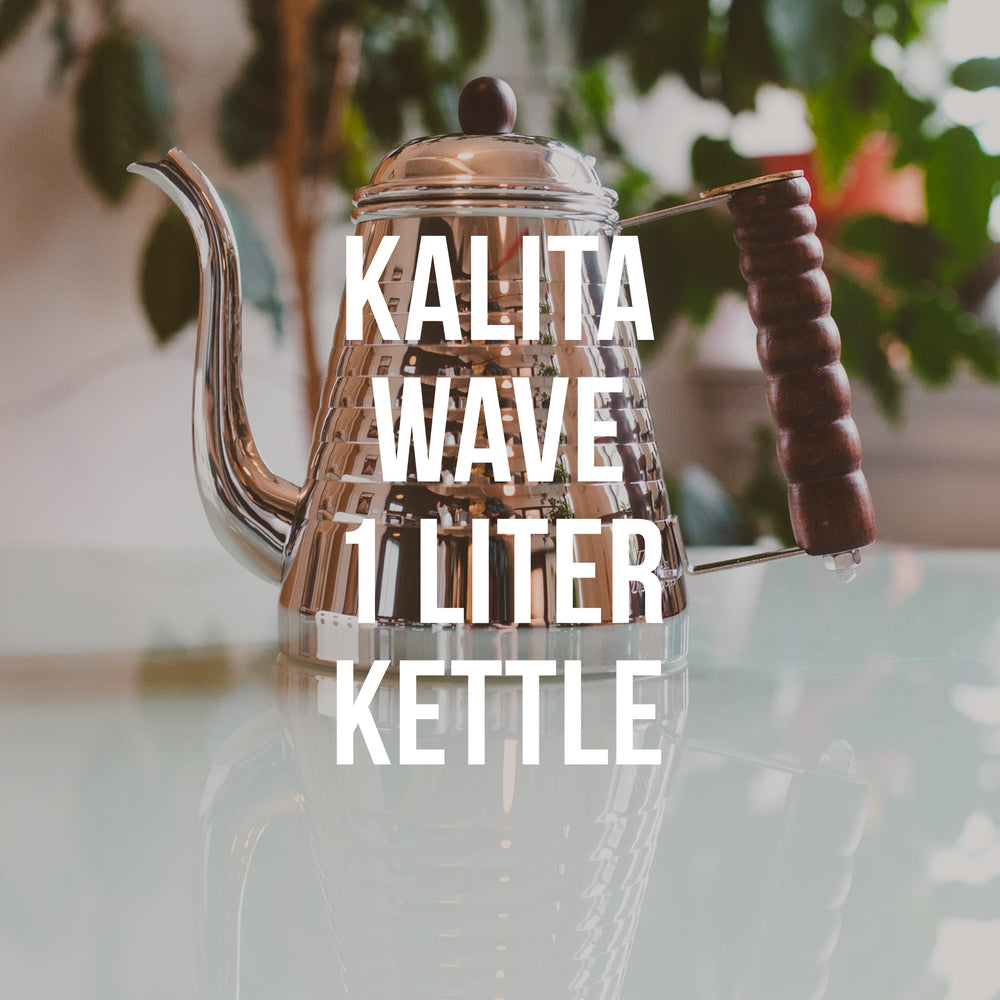 Kalita Wave Pot 1 L Water Kettle Title Card